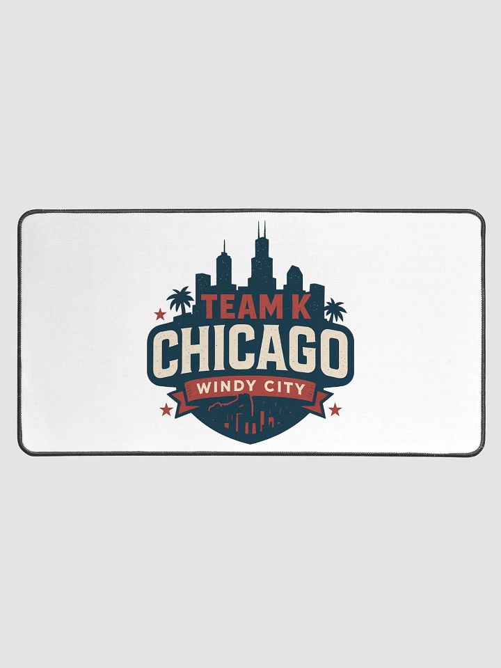 Team K Chicago Desk Mat 15.5" x 31.5" product image (1)