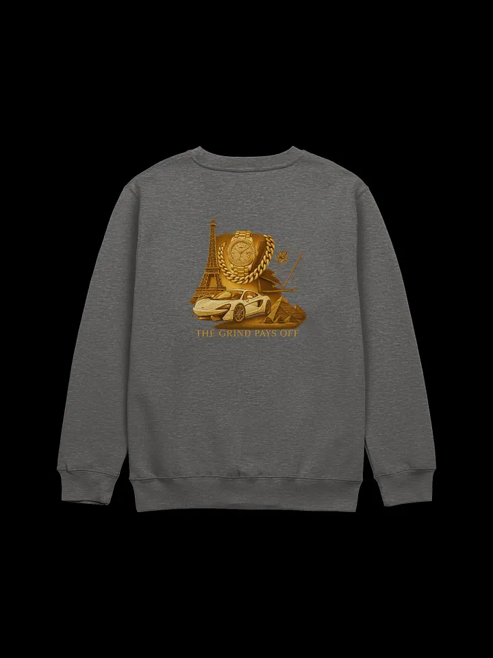 NO DAYS OFF – Luxury Grind Collage Crewneck | Lane Seven Premium Fleece product image (2)