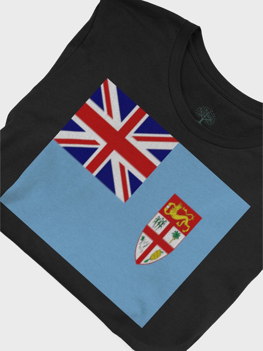 Exclusive Unisex Fiji Flag Graphic Tee by Graphic Grove product image (7)