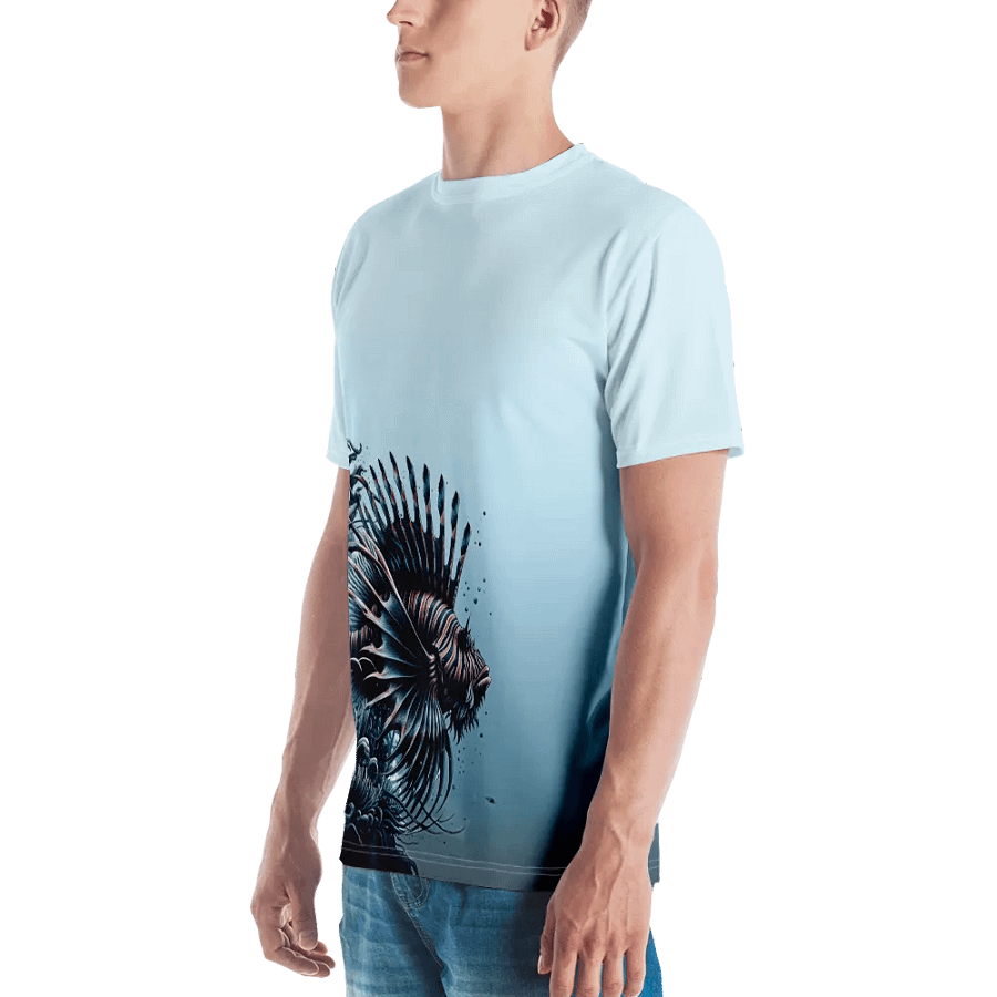 All over print Sealion fish T-shirt product image (6)