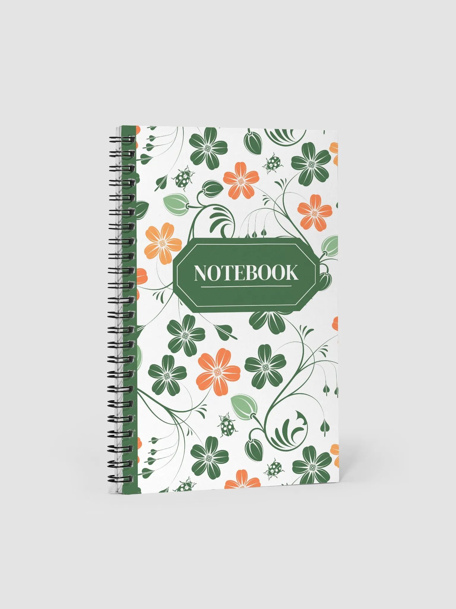 Floral Hex Notebook product image (1)