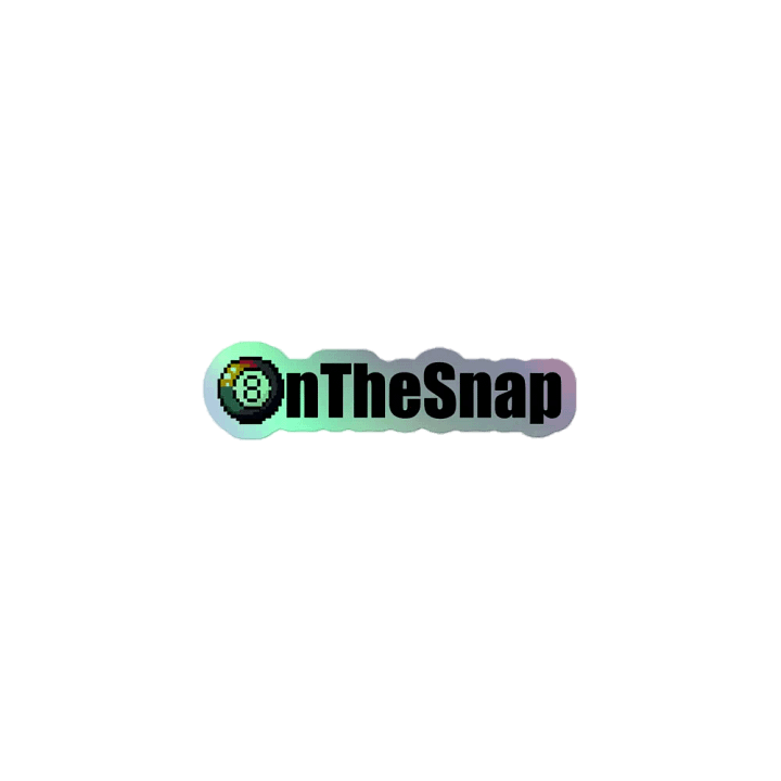 OTS Holographic Sticker product image (1)