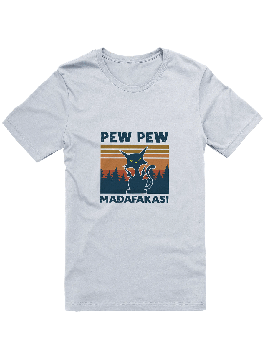 Pew Pew Cat T-Shirt product image (1)