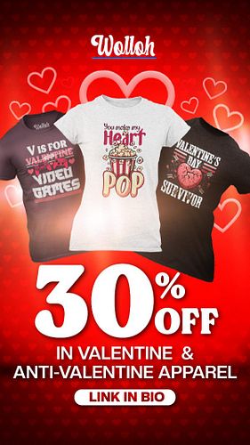 Why choose between romance and humor when you can have both? 😍😂
Explore our Funny Valentine’s & Anti-Valentine’s Day T-Shirts...