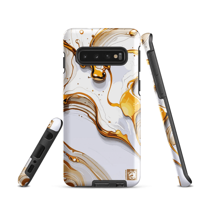 Liquid Gold Marble Tough Case for Samsung® product image (1)