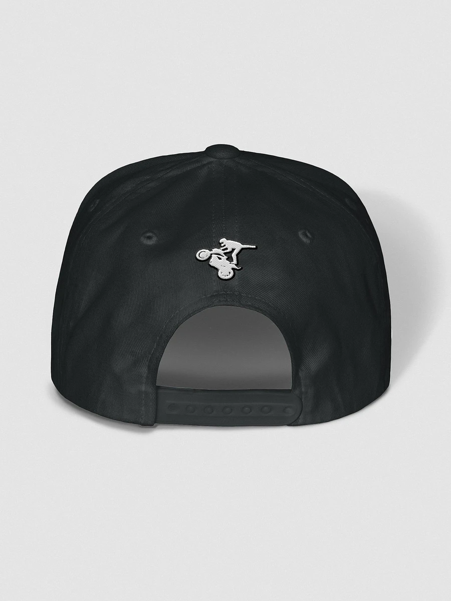 TOO FAST TO DIE (White) Yupoong Flat Snapback Cap product image (4)