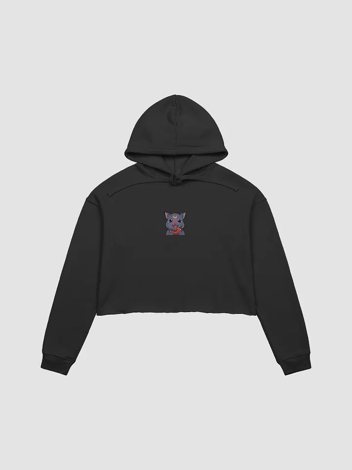 Moon Cat Cropped Hoodie product image (2)