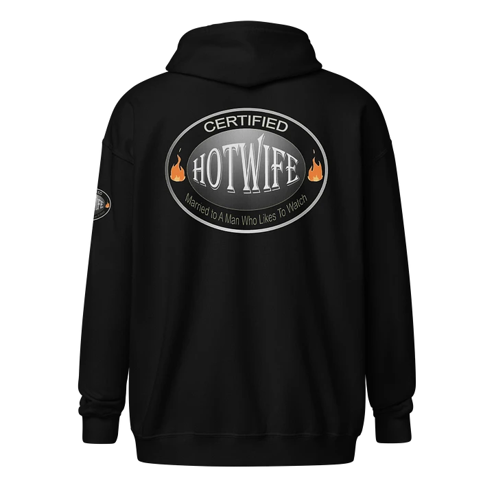 Certified hotwife zip fron hoodie product image (1)