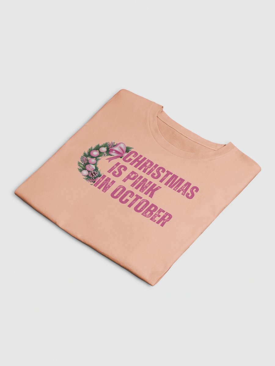 christmas is pink in october crop top product image (6)