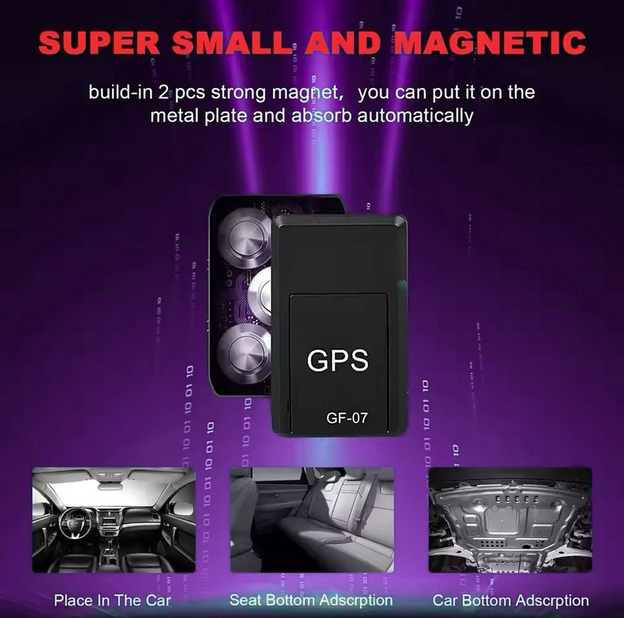 Dont touch my car Micro Magnetic GPS Tracker ( Vehicle Motorcycle Real-time Anti-theft Tracking Monitor, Personal Anti Loss Positioning Mini GPS ) product image (3)