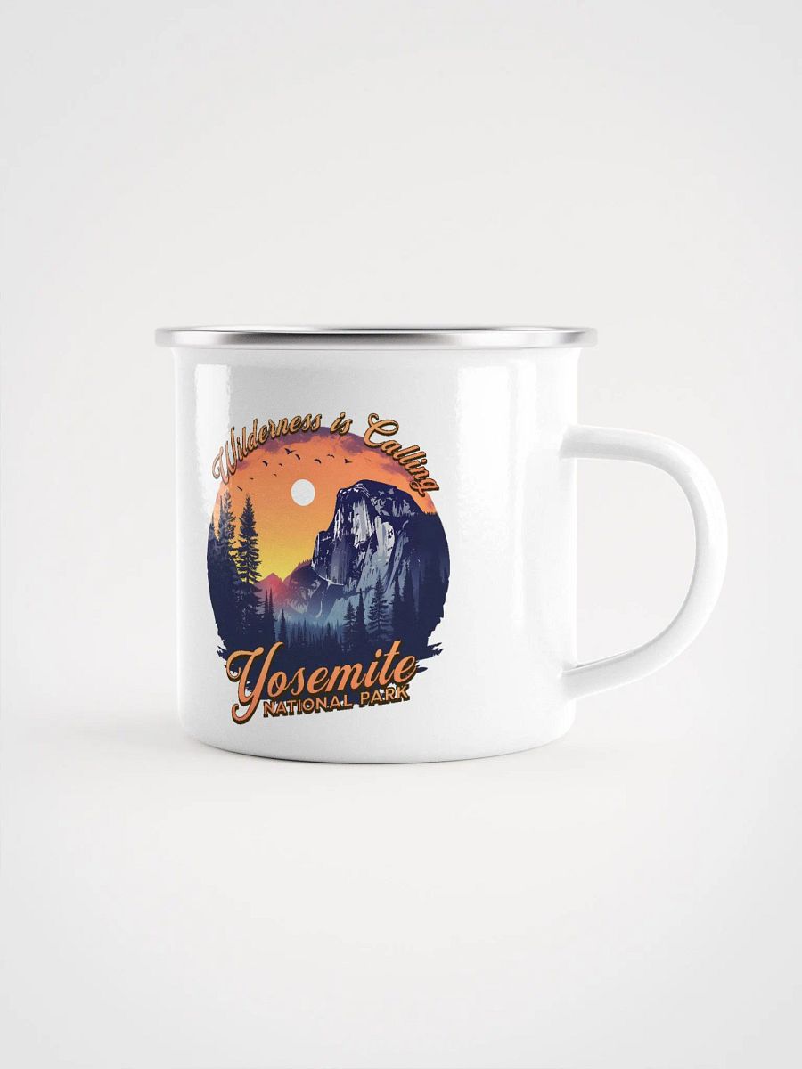 Yosemite National Park, Wilderness is Calling Enamel Mug product image (1)