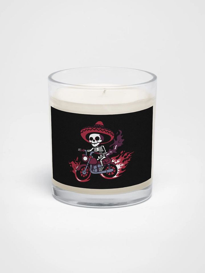 Bone to be Wild Soy Wax Glass Jar Candle product image (1)
