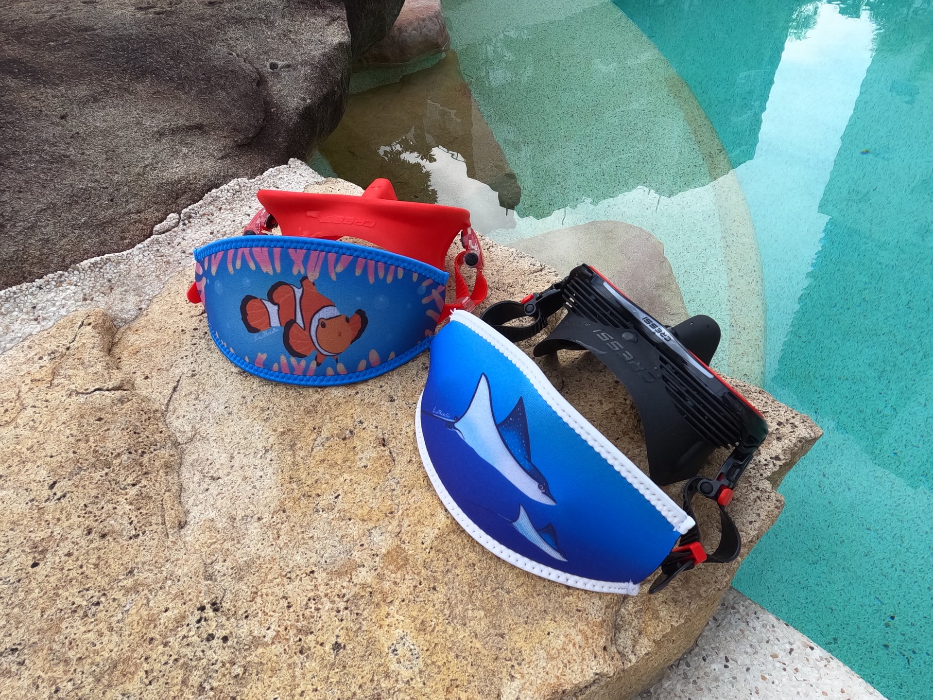 3 Pack Eco-Friendly Limestone Neoprene Mask Tamer 2.0 Bundle product image (7)