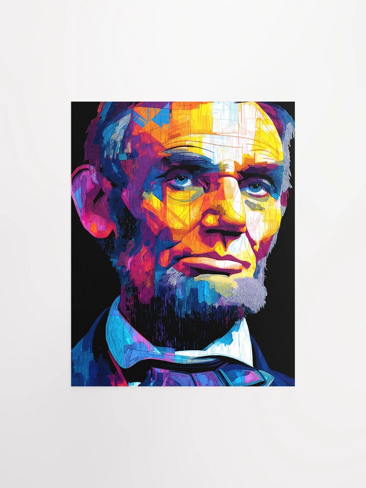 Spectrum of Lincoln Matte Unframed Wall Art Paper Canvas product image (3)