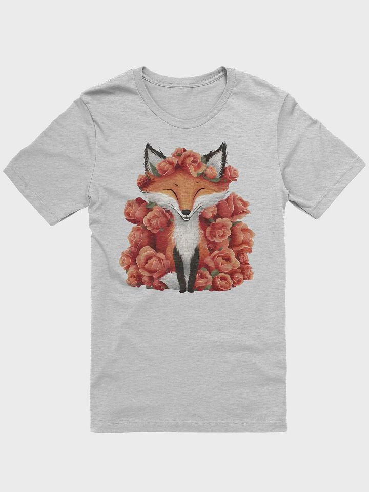 Fox and roses t-shirt product image (1)