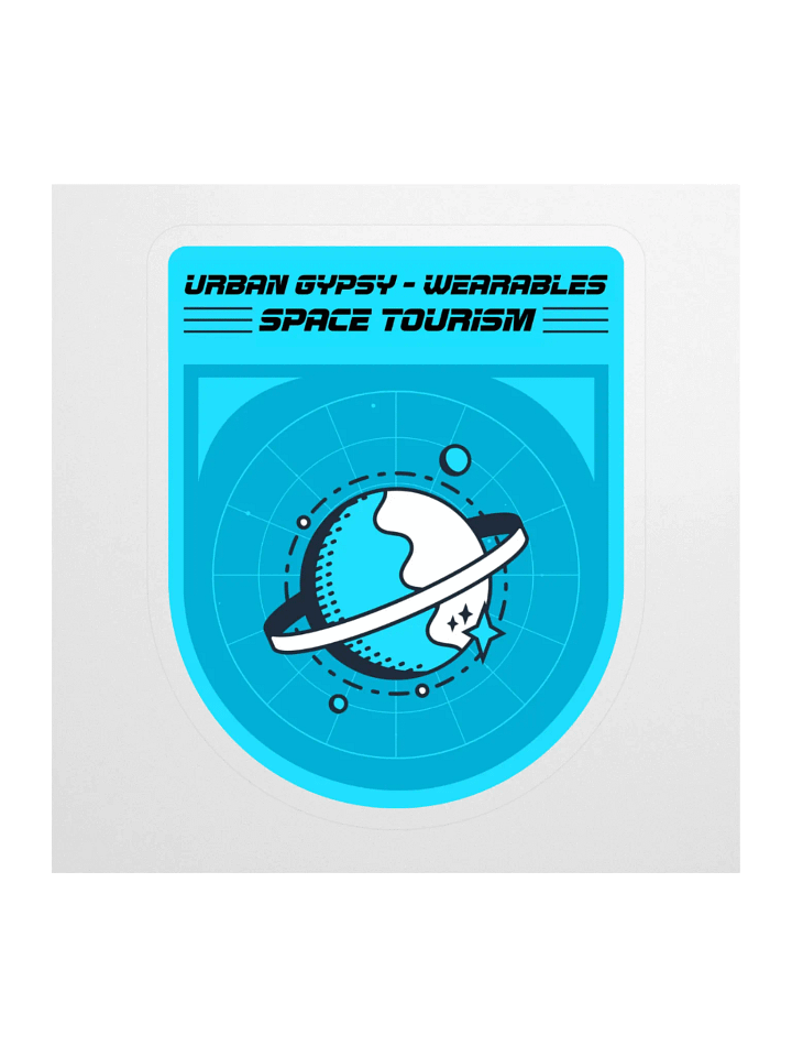 Space Tourism Kiss Cut Stickers product image (1)