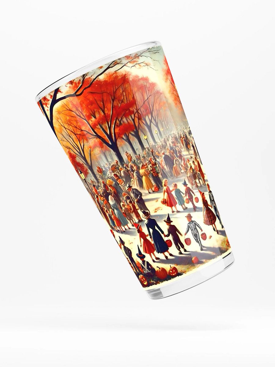 Vintage Halloween in the Park Pint Glass product image (4)