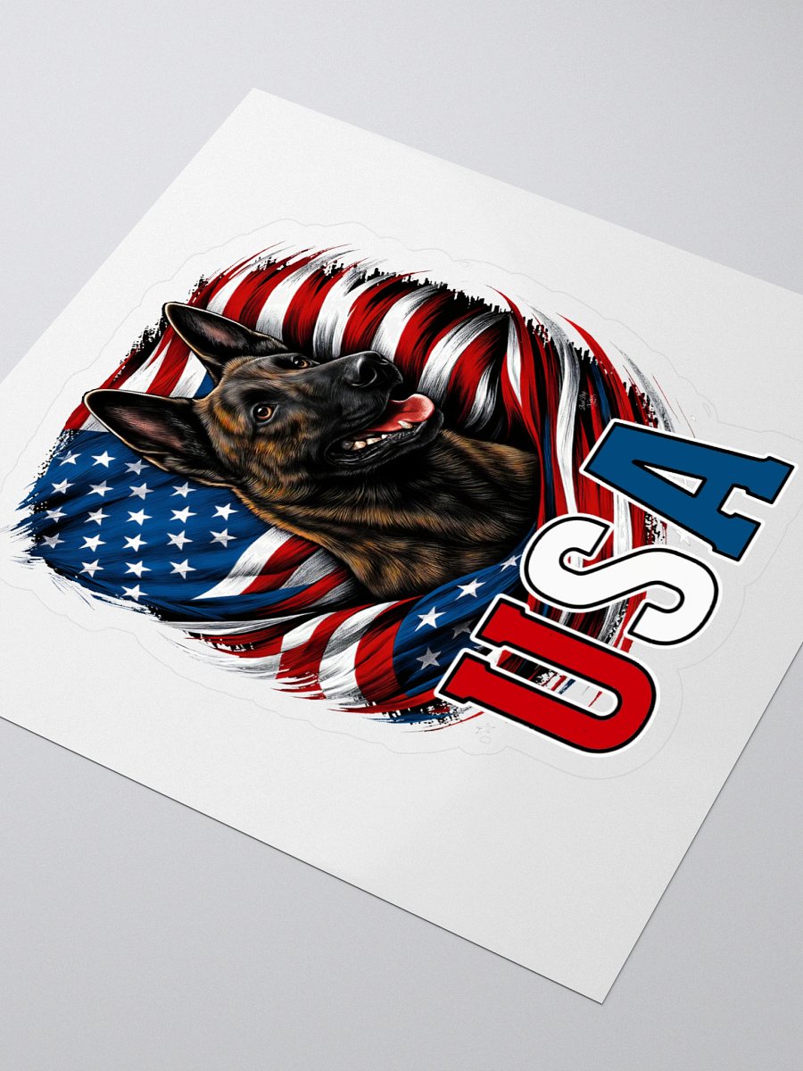 USA Dutch Shepherd Sticker product image (3)