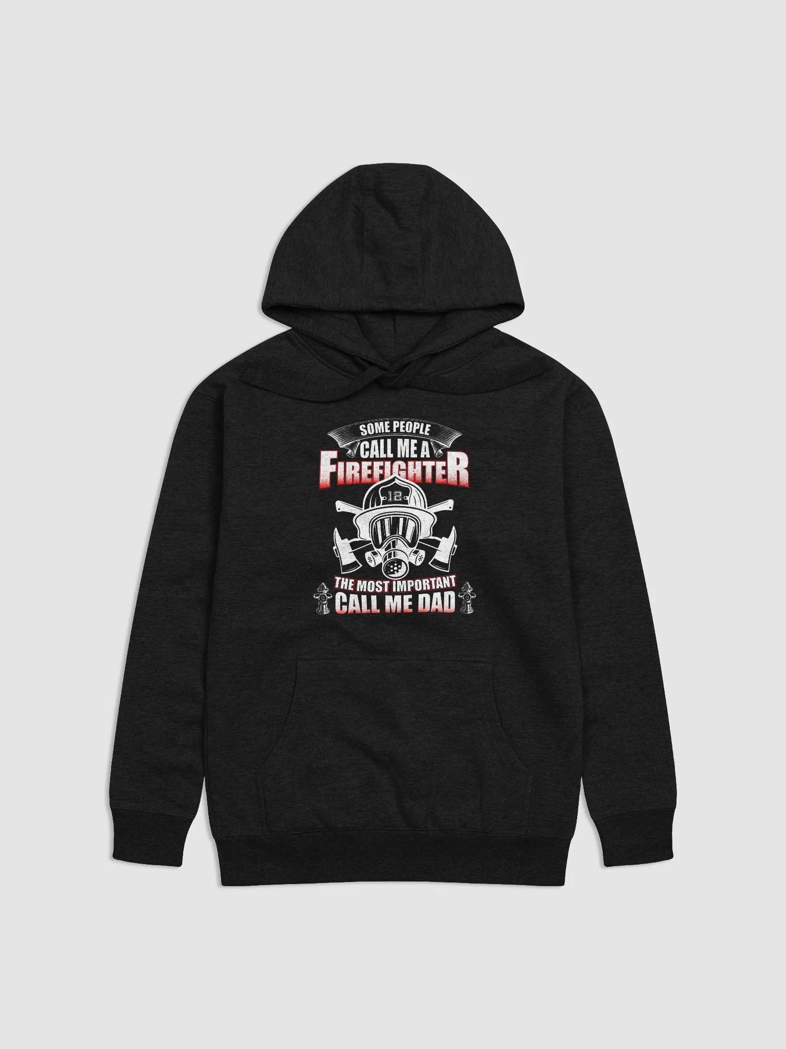 Firefighter Father - Adult Hoodie product image (1)