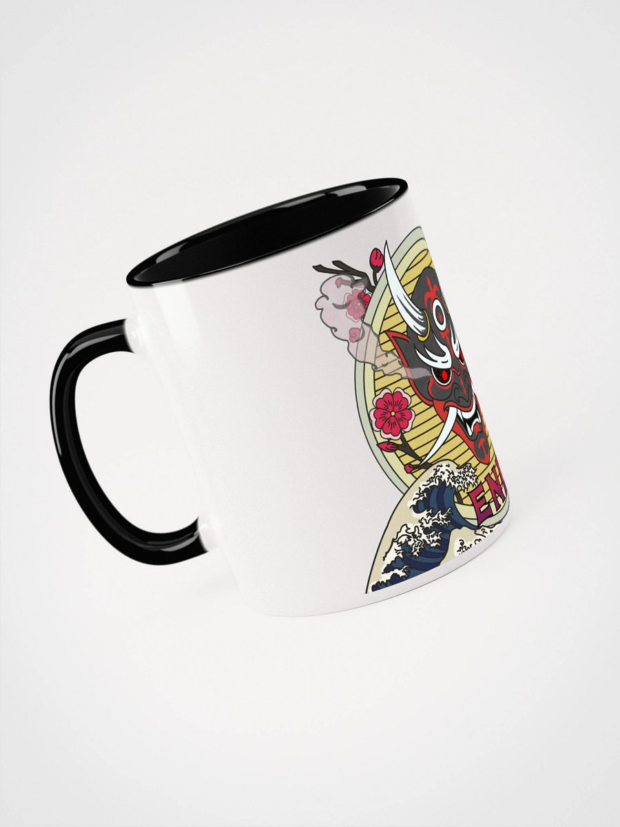 Demon Mask Zen Ceramic Mug with Color Inside product image (18)