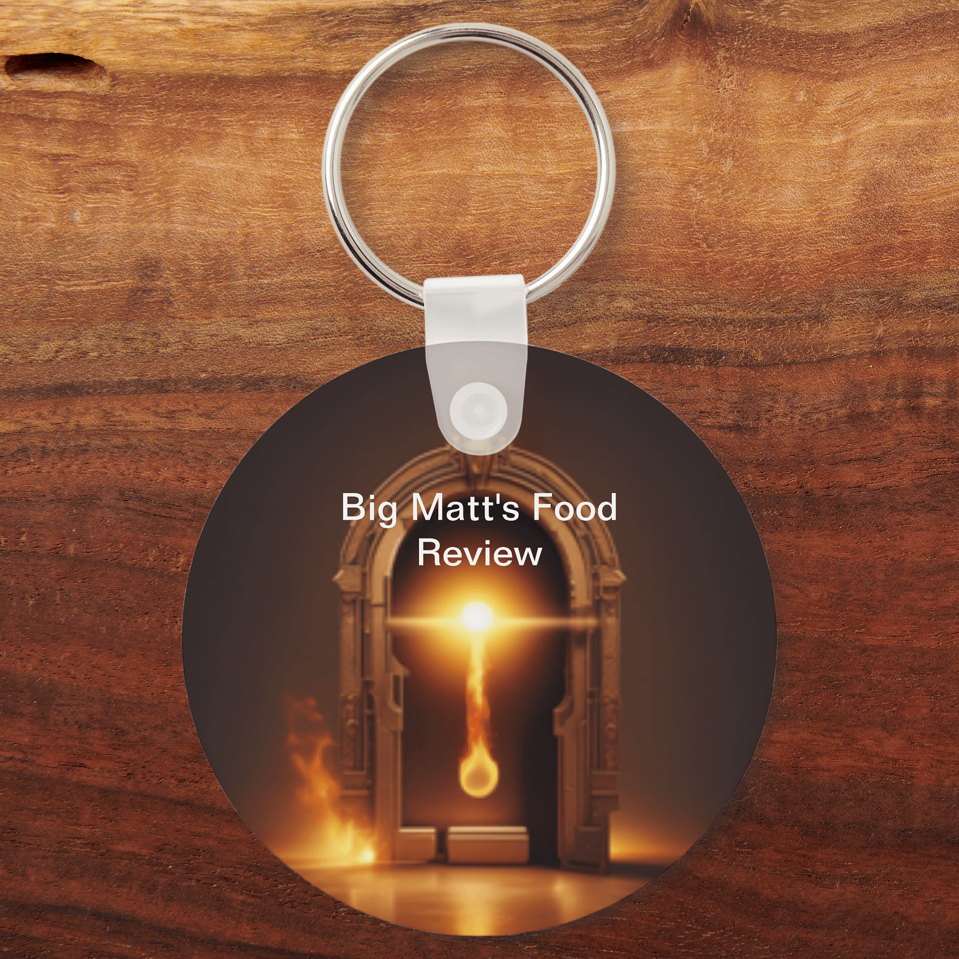 Big Matt's Food Review and Music Key Chain product image (1)