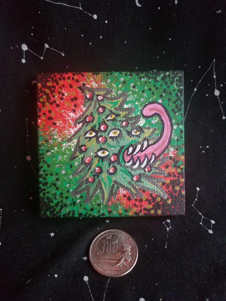 Xmas Tree Mimic, Tiny Painting product image (1)