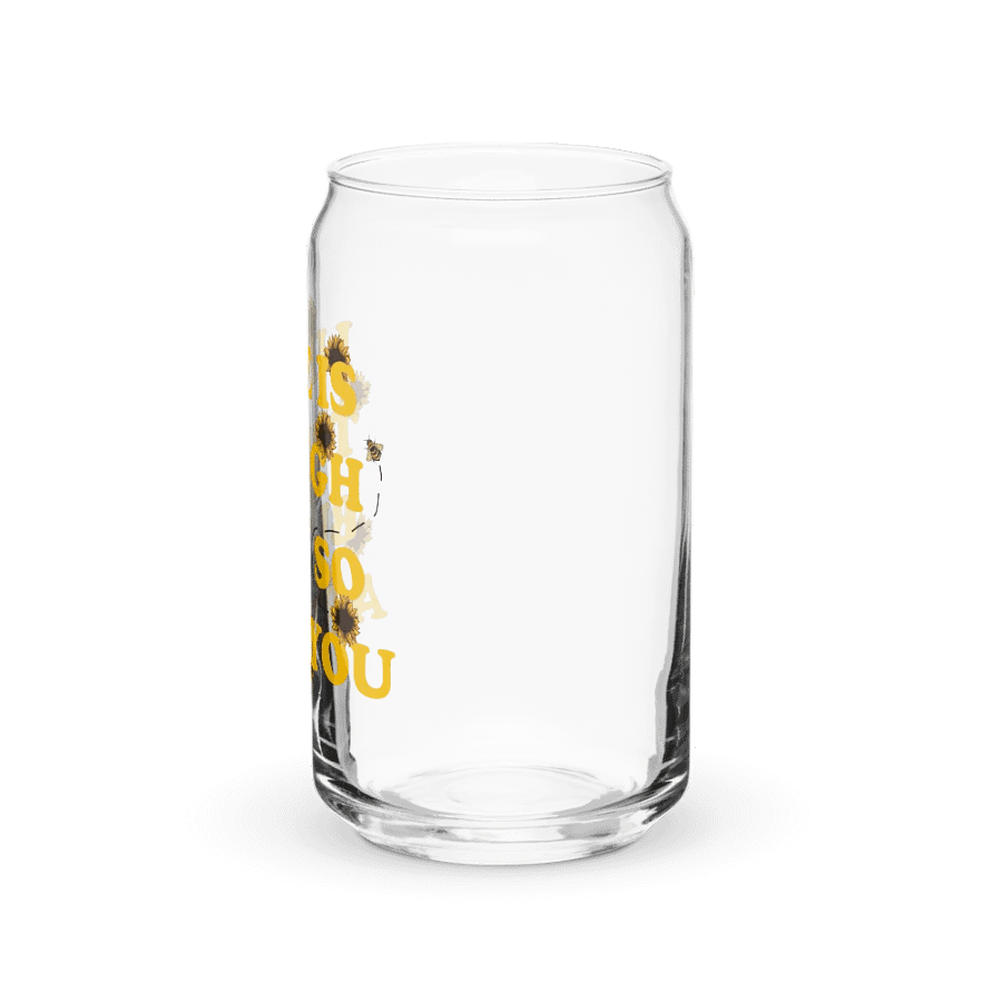 Life Is Tough Can-Shaped Glass product image (3)