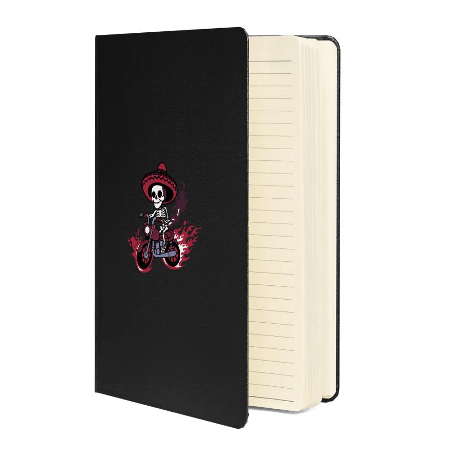 Bone to be Wild Hardcover Bound Lined Notebook product image (3)