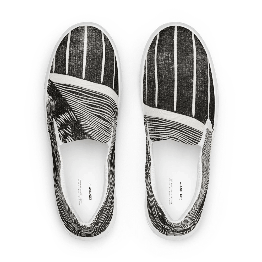Premium Black Men's Slip-On Shoes n. 17 product image (1)