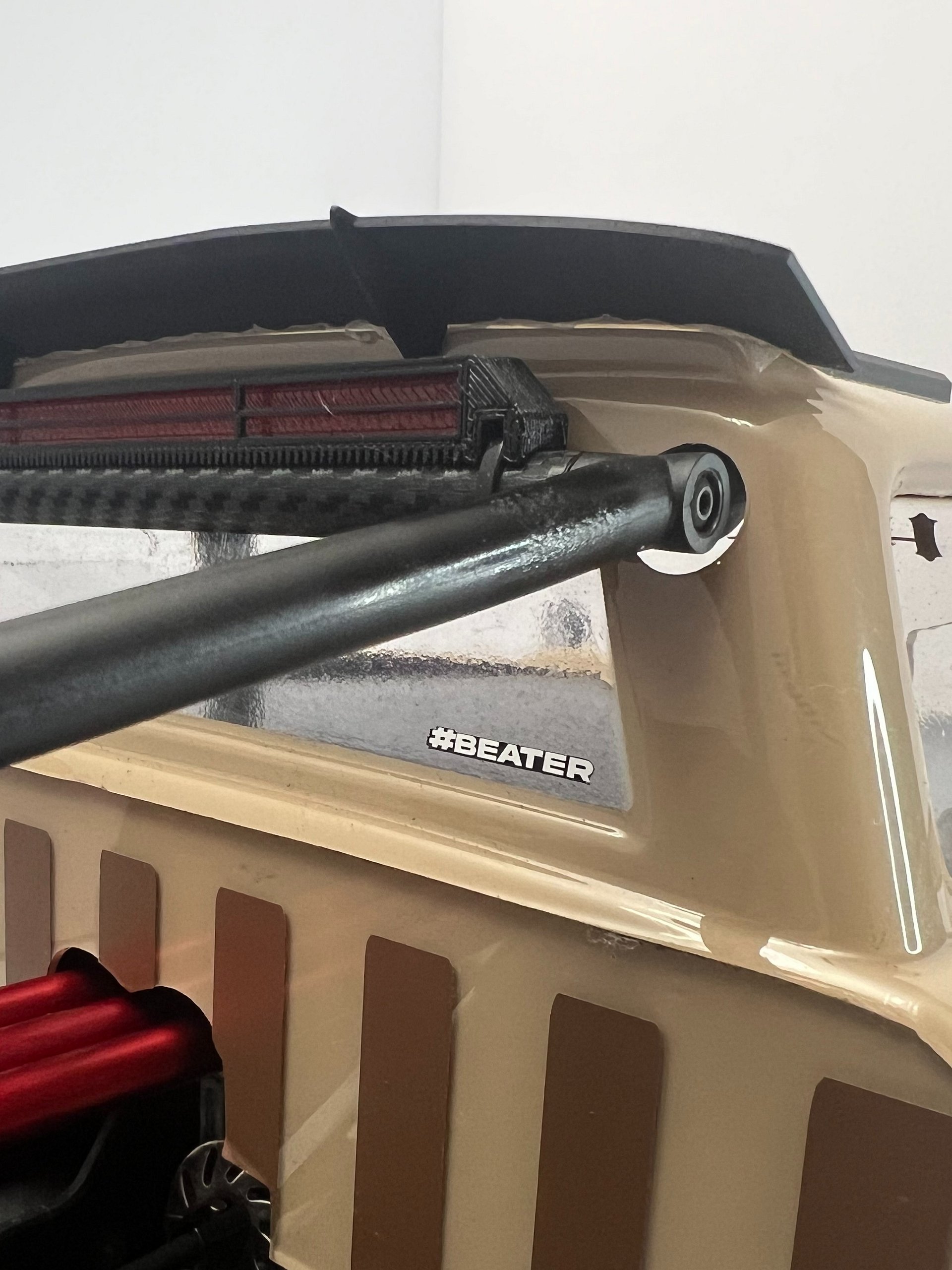 Arrma Infraction 6S Cab Spoiler with matching roof skids product image (1)
