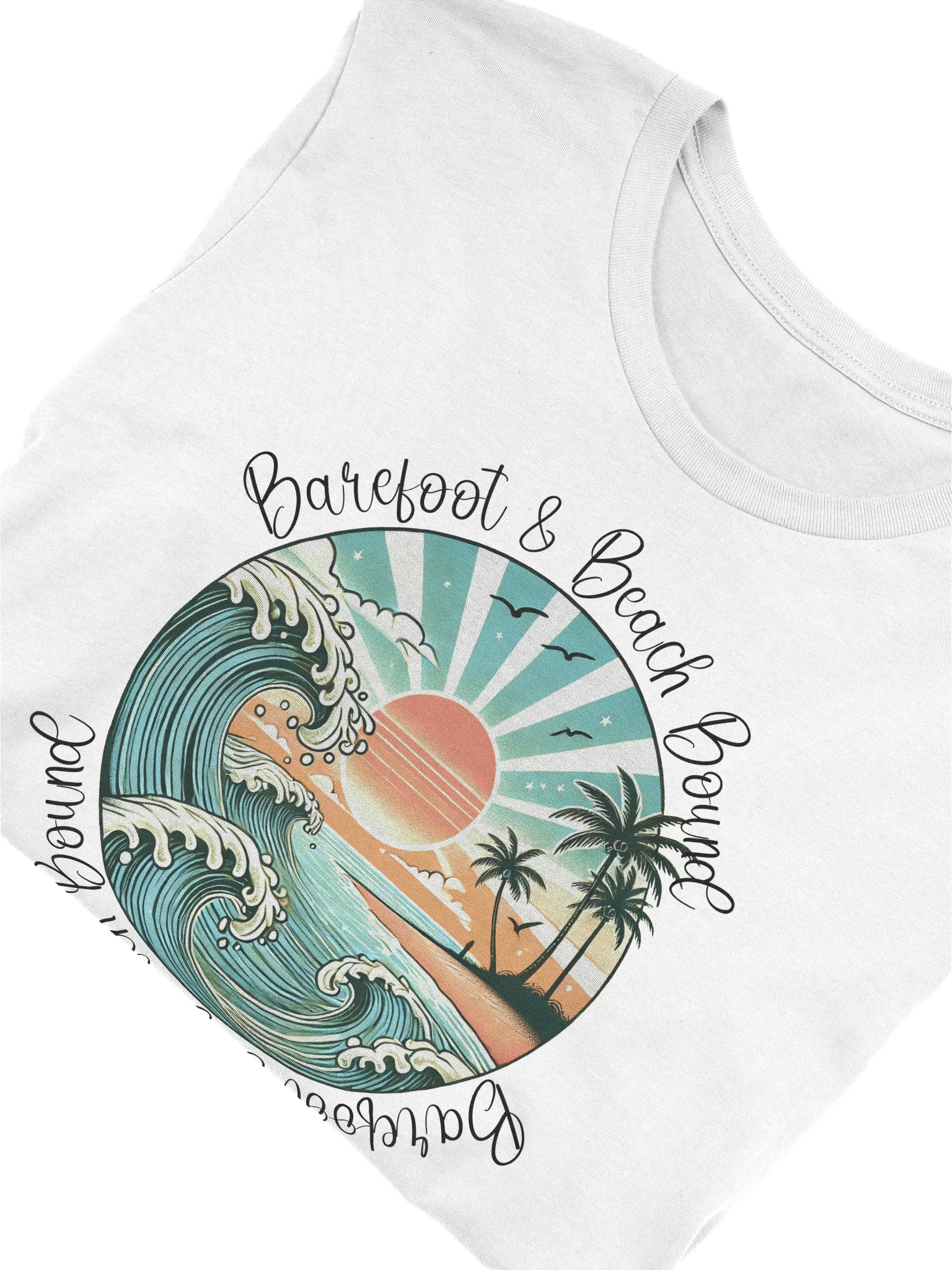 Vintage Vibes Beach Tee product image (2)