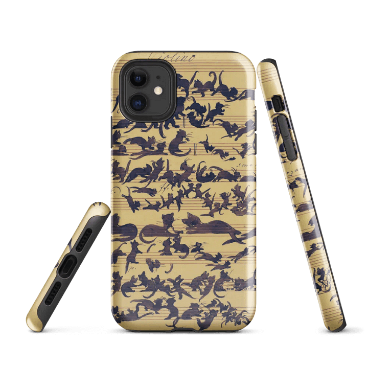 Cat Symphony iPhone® Tough Case product image (1)