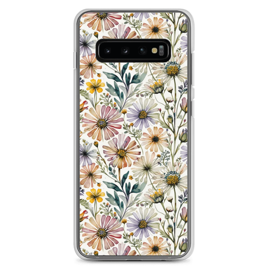 Watercolor Floral Samsung® Clear Case product image (2)