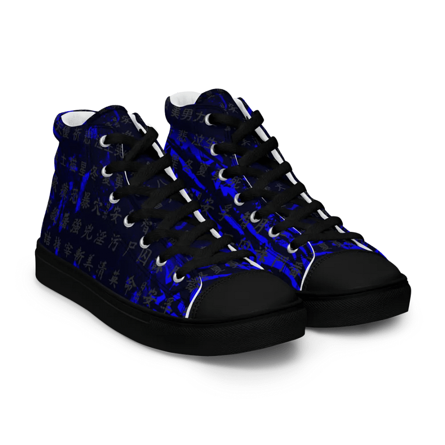 Retro Asian - Inspired | High Top Canvas Shoes product image (7)