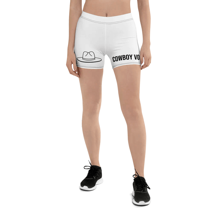CowboyVolt Stretchy All-Over Print Shorts product image (1)
