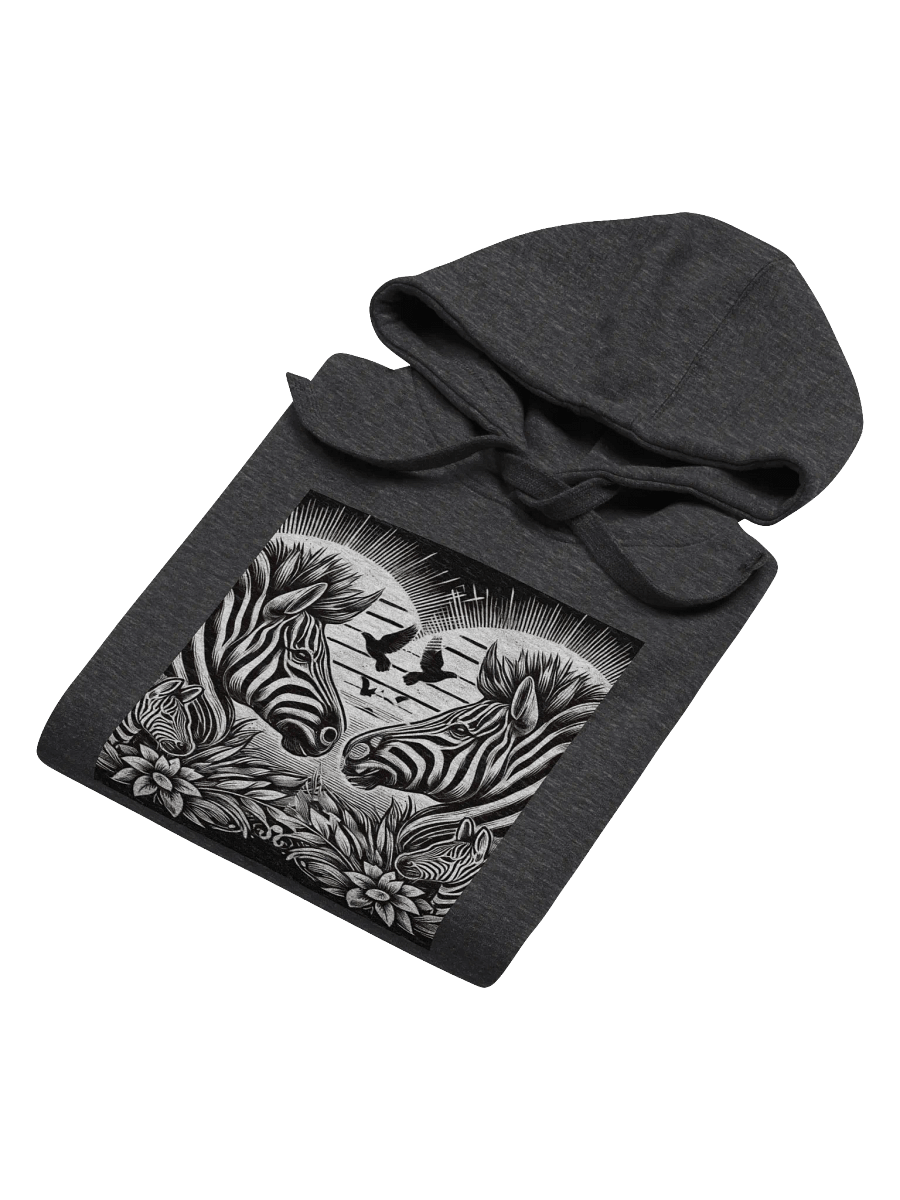 Symmetrical Zebras Unisex Hoodie product image (53)