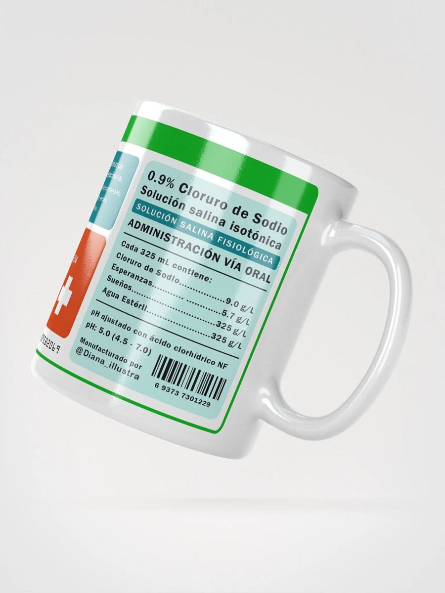 "Lágrimas de estudiante de veterinaria" (SPANISH) Ceramic mug product image (6)