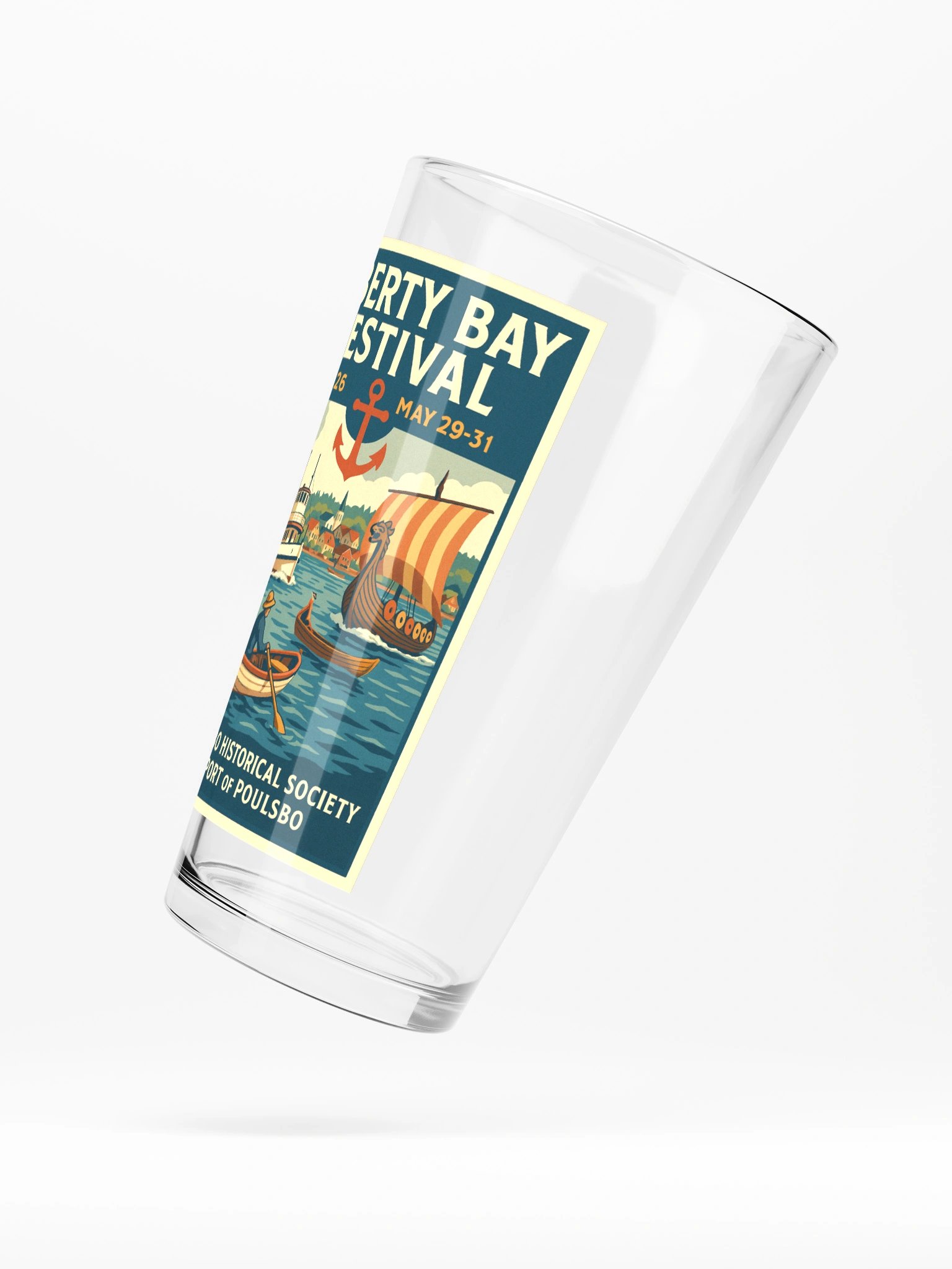 Liberty Bay Festival Pint Glass product image (5)