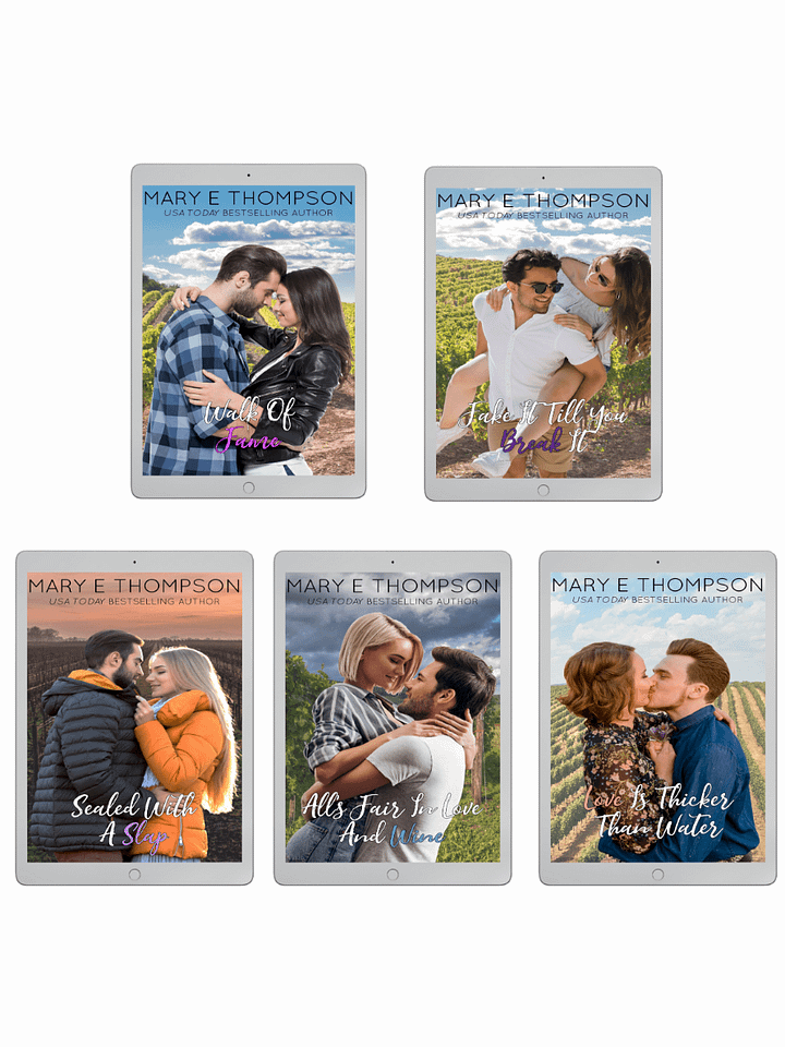 Raise A Glass Books 6-10 BUNDLE (EBOOK) product image (1)
