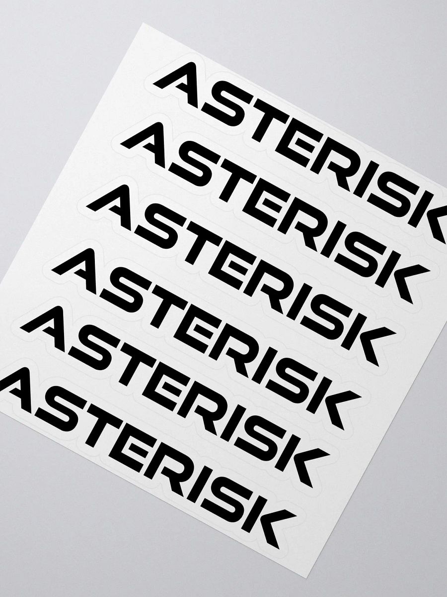 Basic Logo Sticker product image (2)