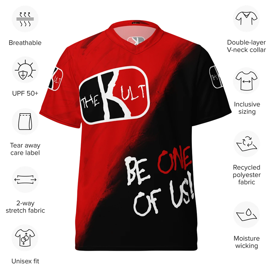 The KULT Red Brush Jersey product image (28)
