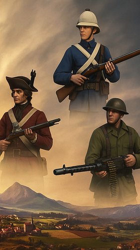 💥 Dans Civilization VI, les armes évoluent avec le monde :
Charleville, Colt M1911, M4A1, Minigun… chaque époque marque une r...