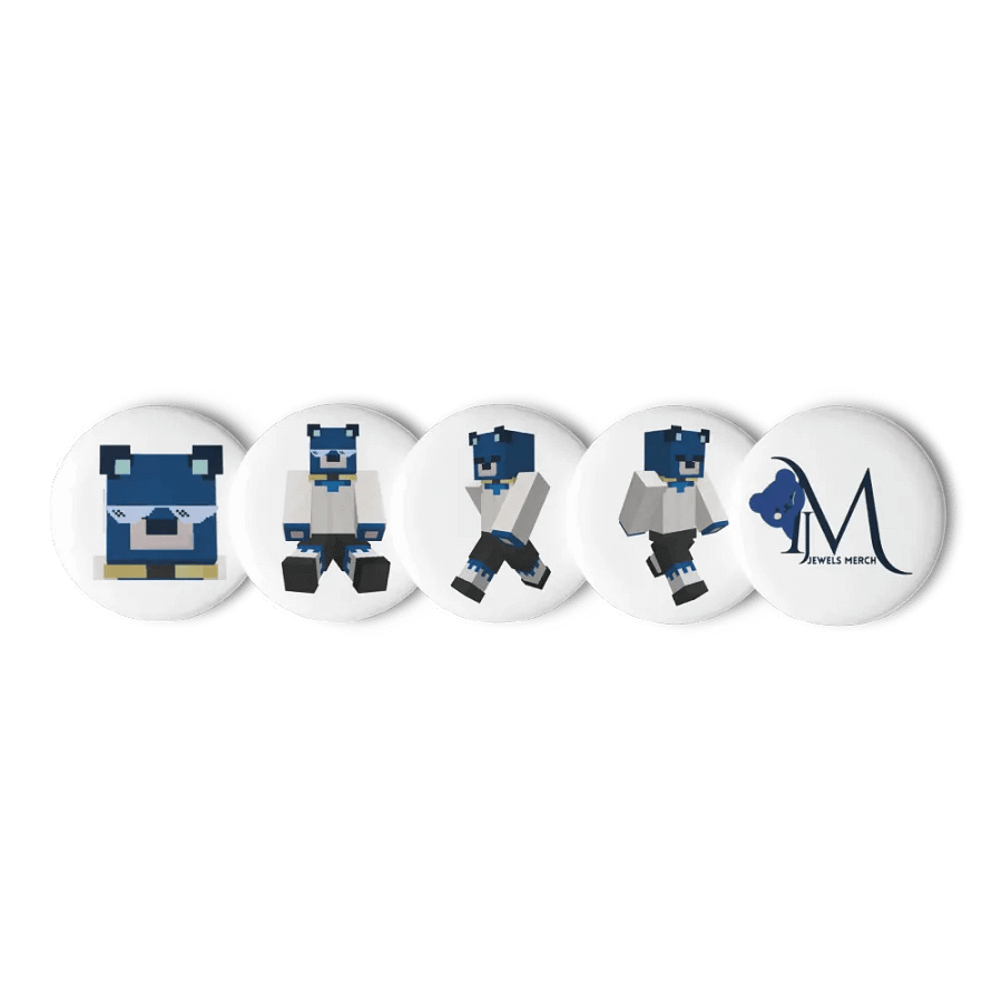 Minecraft Set of Pin Buttons product image (5)