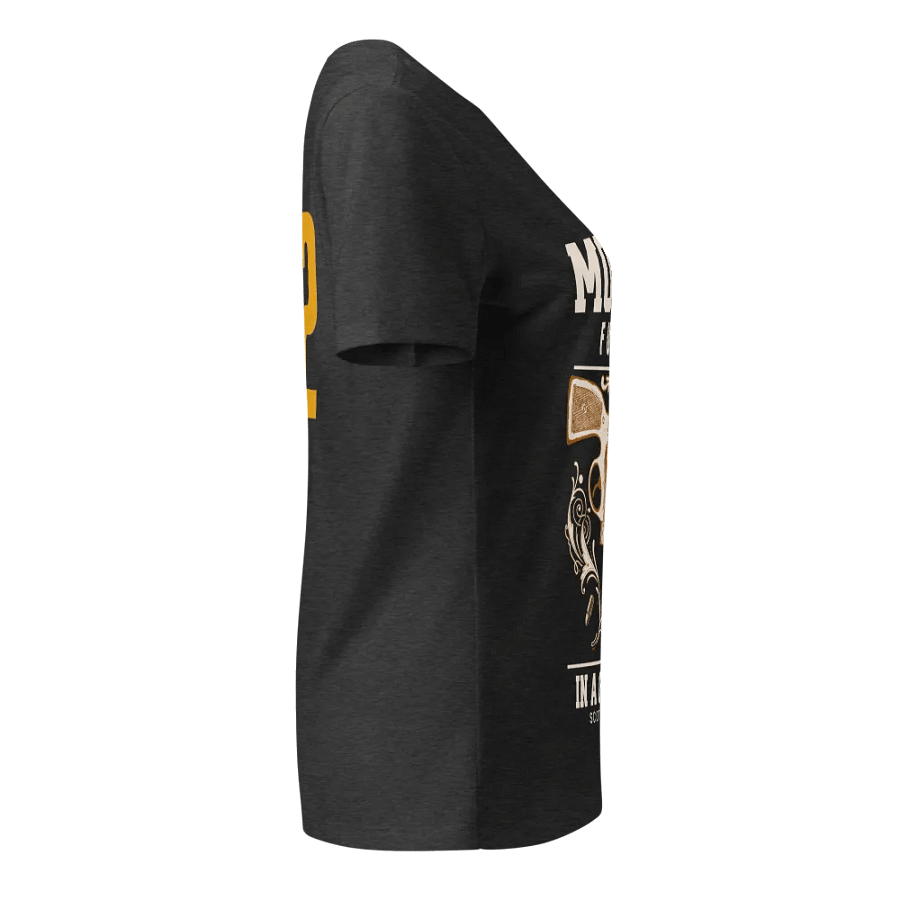 MF in a Gun Fight Women's V-Neck product image (24)