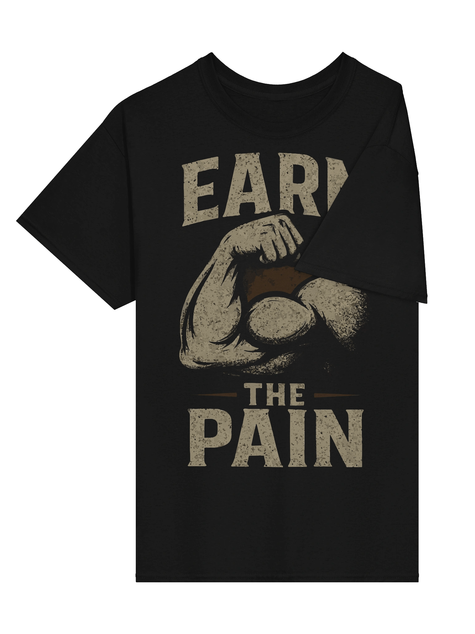 “Earn the Pain" — Motivational Fitness T-shirt product image (3)