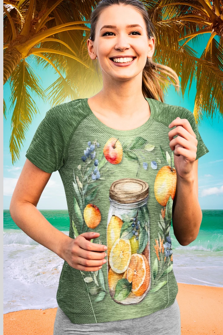 Floral Themed All Over Print T-shirt product image (1)