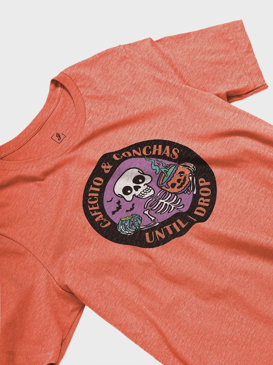 Cafecito and Conchas Halloween Skeleton Supersoft Classic Fit T-Shirt product image (5)