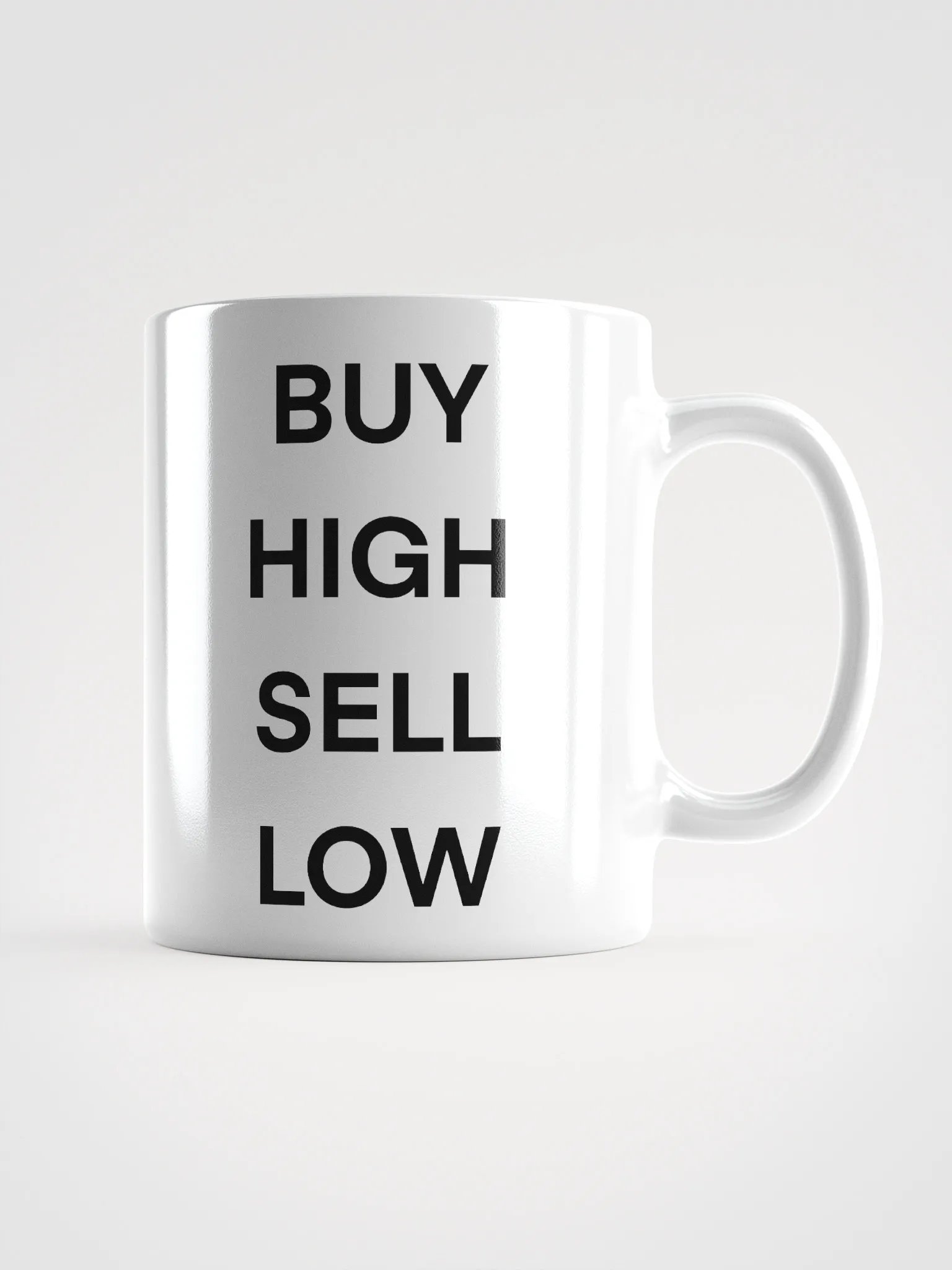 Buy high sell low mug product image (3)