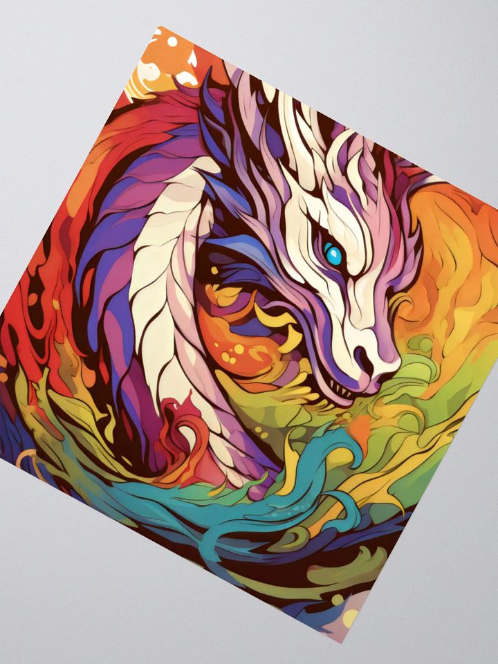 Mythical Dragon Kiss Cut Stickers product image (4)