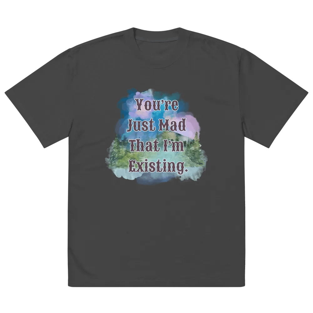 I'm Existing Oversized T-Shirt product image (3)